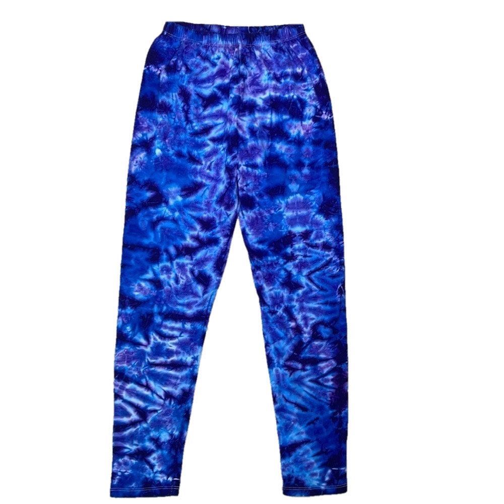 Emily Chen Tie-Dye Cropped Leggings Women size Medium